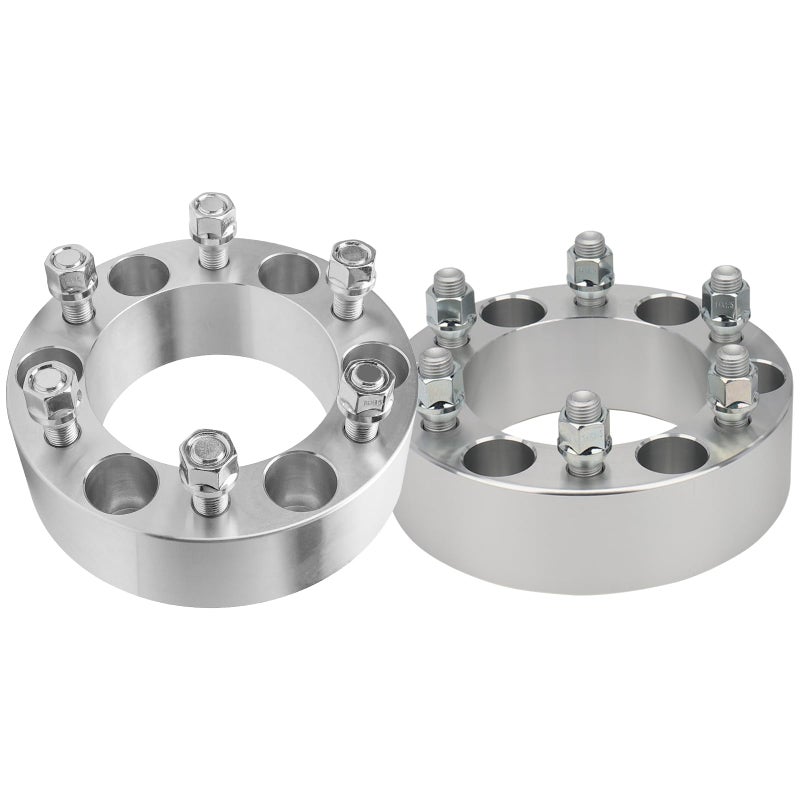 IRONTEK 6x139.7mm Wheel Spacers 2in Fit for Chevrolet K1500/2500/C2500/Avalanche/Tahoe Cadillac Escalade GMC Sierra 1500/K1500/K2500/Yukon 6x5.5 Wheel Spacer Adapters (14x1.5 Studs, 108mm Hub Bore) - Image 1